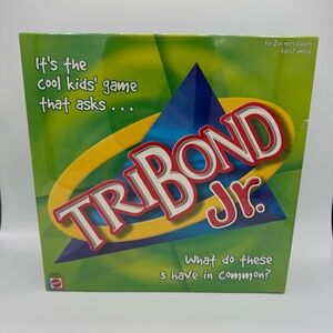 Tribond Jr Family Party Riddle Guessing Board Game Ages 7 - up Brand New